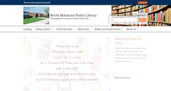 Desktop Screenshot of nbpubliclibrary.org