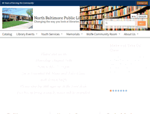 Tablet Screenshot of nbpubliclibrary.org